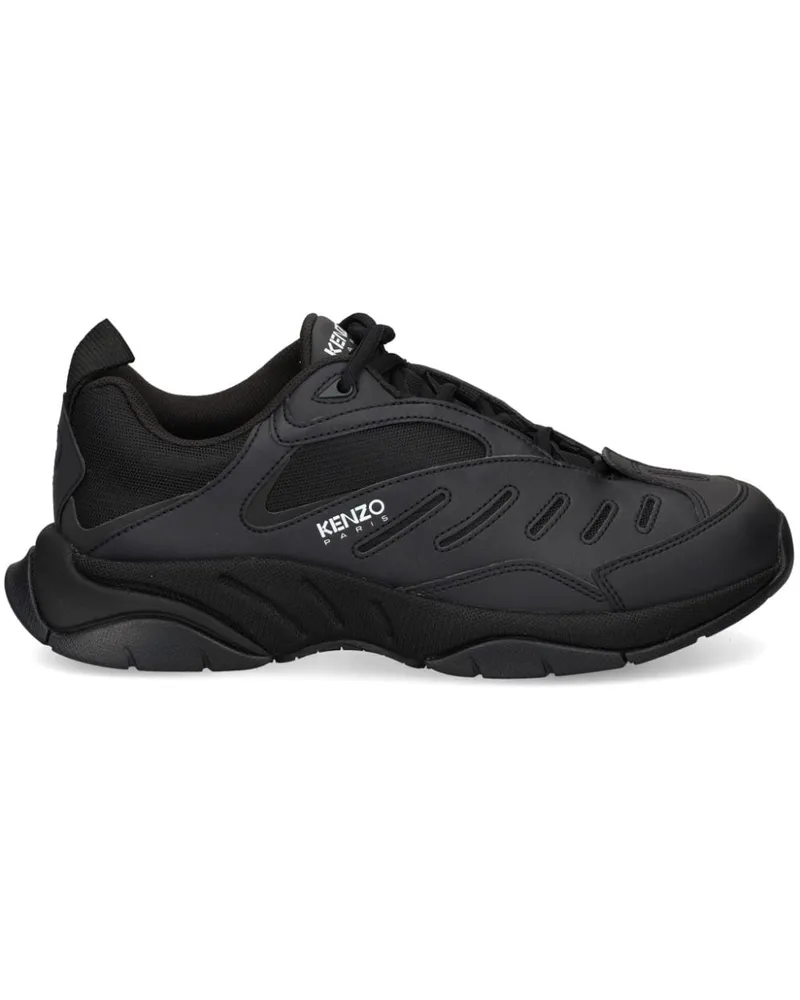 Kenzo Sneakers mit Logo - Schwarz Schwarz