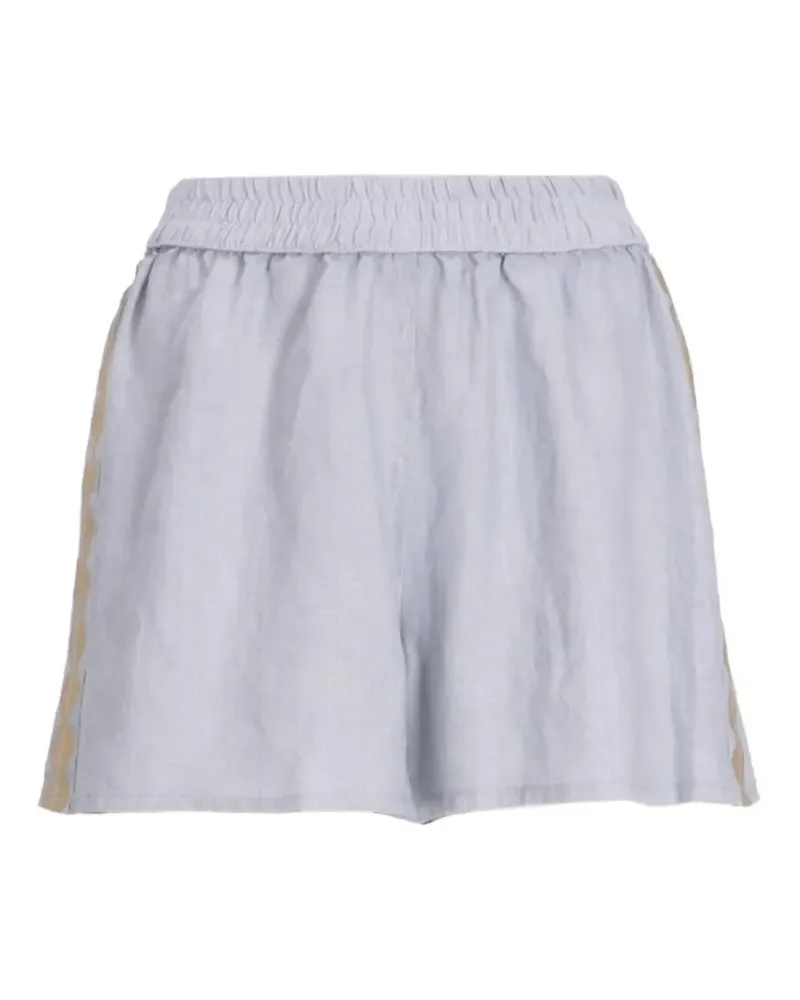 Greek Archaic Kori Feder-Shorts mit elastischem Bund - Nude Nude