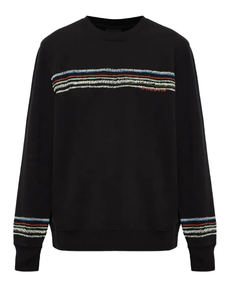 Paul Smith Pullover mit Logo-Stickerei - Schwarz Schwarz