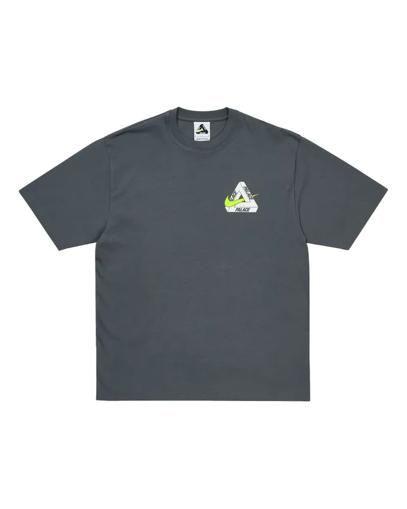PALACE x Nike Tri Swoosh T-Shirt - Grau Grau