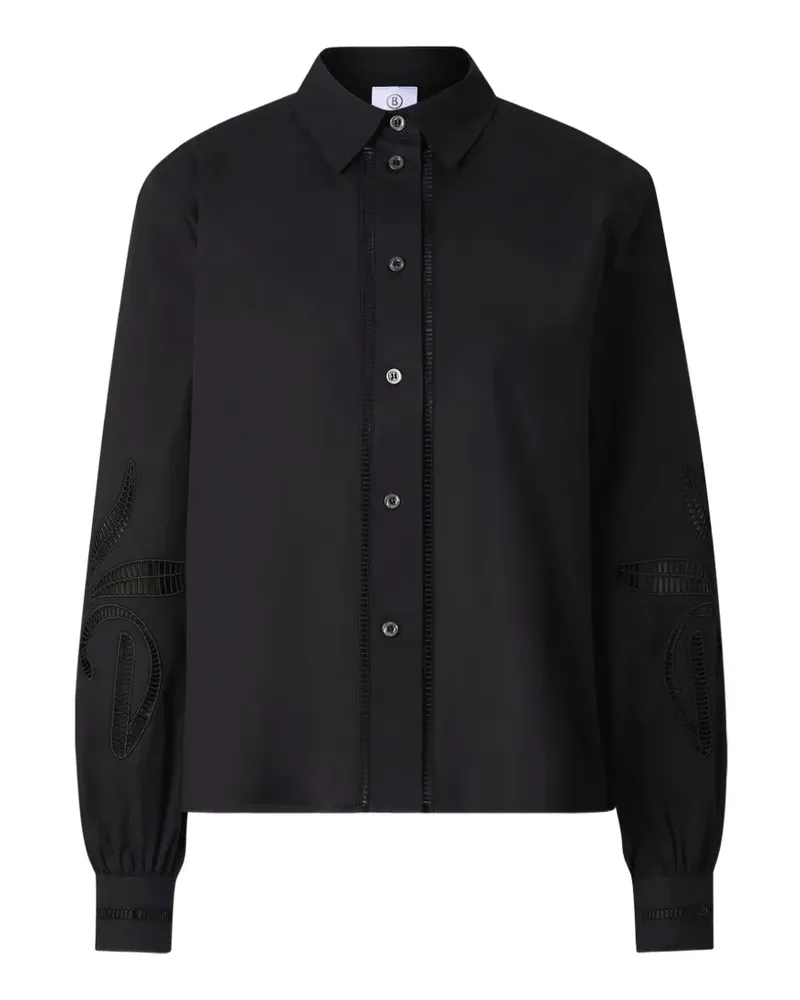 Bogner Summer Hemd mit Lochstickerei - Schwarz Schwarz
