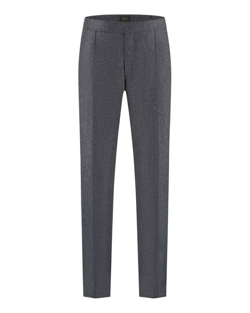 Brioni Melbourne pleated trousers - Grau Grau