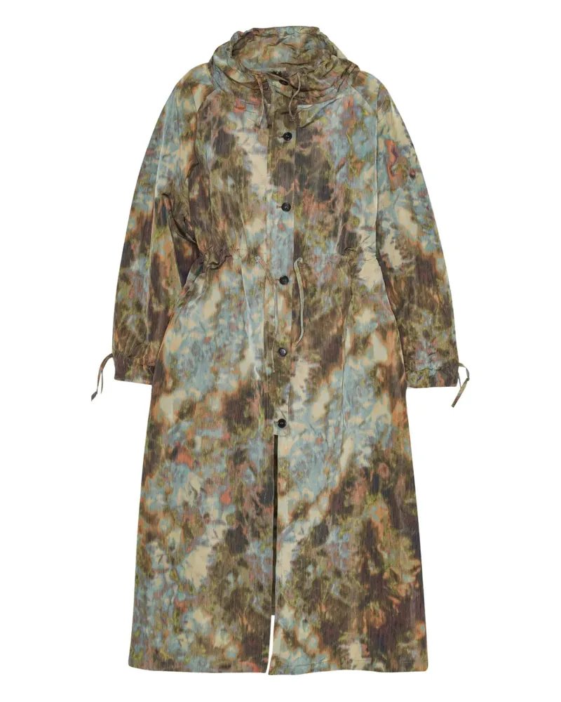 Henrik Vibskov Jacke mit Kordelzug - Grün Grün