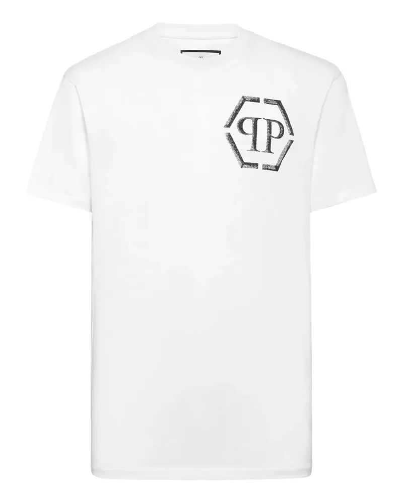 Philipp Plein Hexagon T-Shirt - Weiß Weiß
