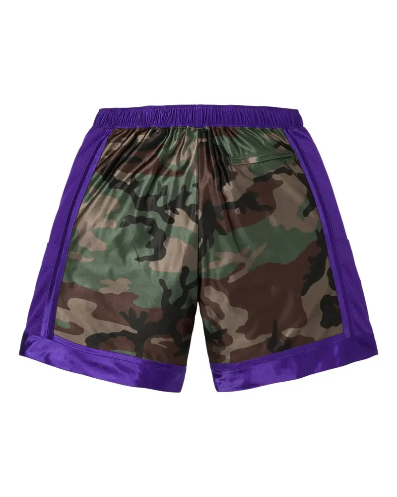 Supreme Being Side Pocket Basketball-Shorts - Grün Grün