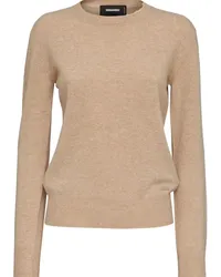 Dsquared2 Pullover mit Rundhalsausschnitt Nude