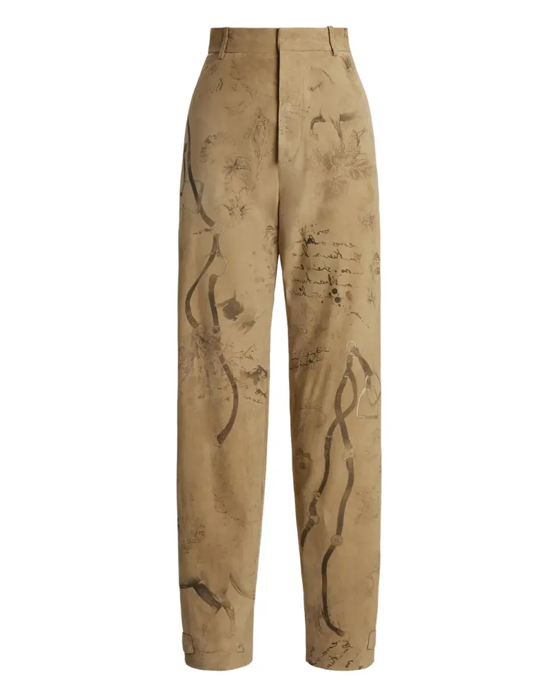 Ralph Lauren Fallon' Hose - Gelb Gelb