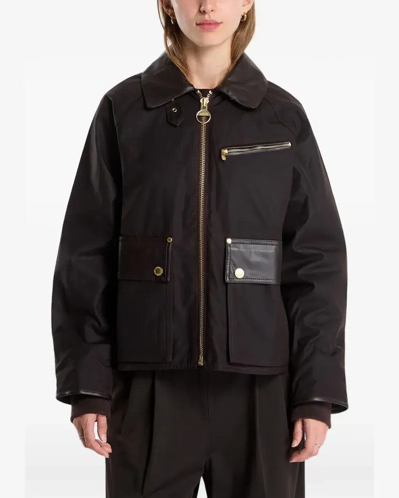 Barbour Gewachste Donnington Jacke - Braun Braun