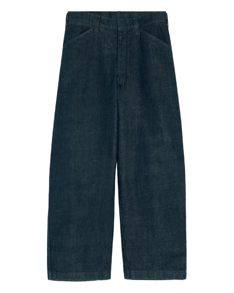 Christophe Lemaire Jeans mit verstellbarem Riemen - Blau Blau