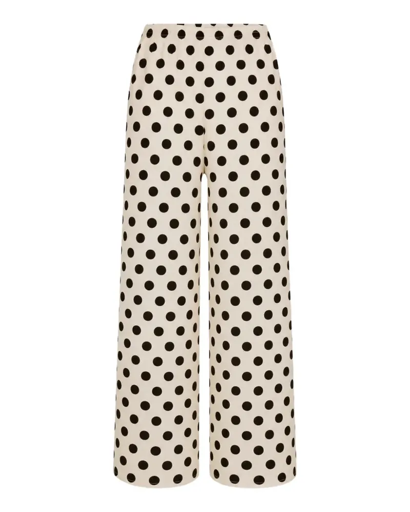 Simon Miller Weite Nella Hose mit Polka Dots - Nude Nude