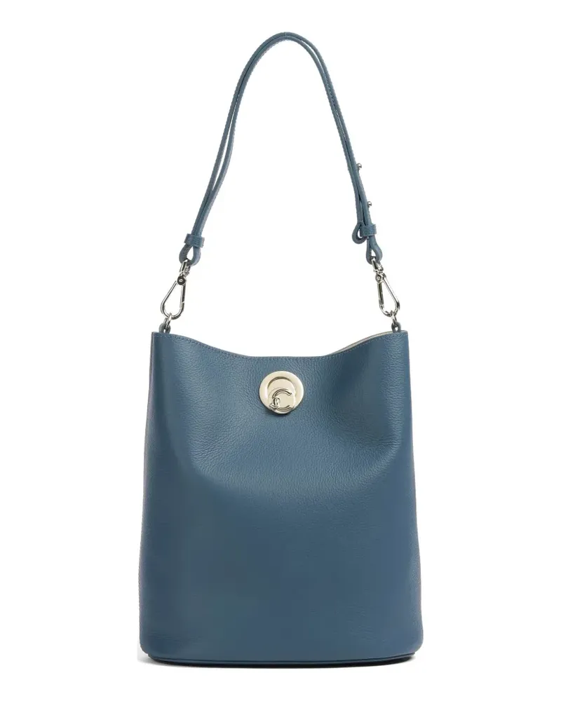 Coccinelle medium Nikla turn-lock shoulder bag - Blau Blau
