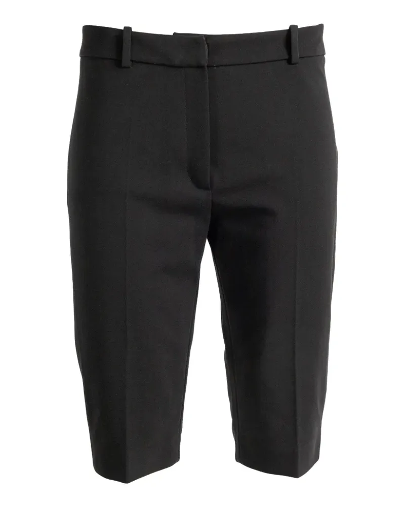Magda Butrym pressed-crease cropped trousers - Schwarz Schwarz