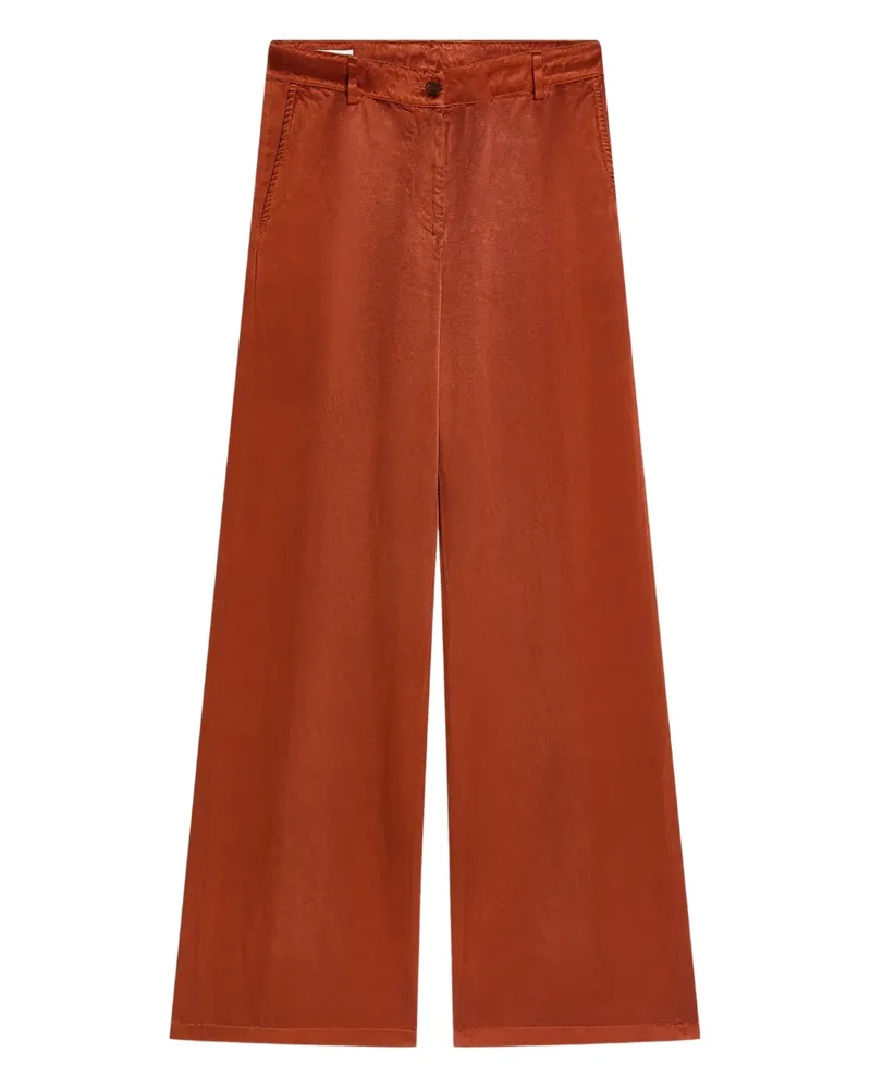 Dries van Noten Hose mit weitem Bein - Braun Braun