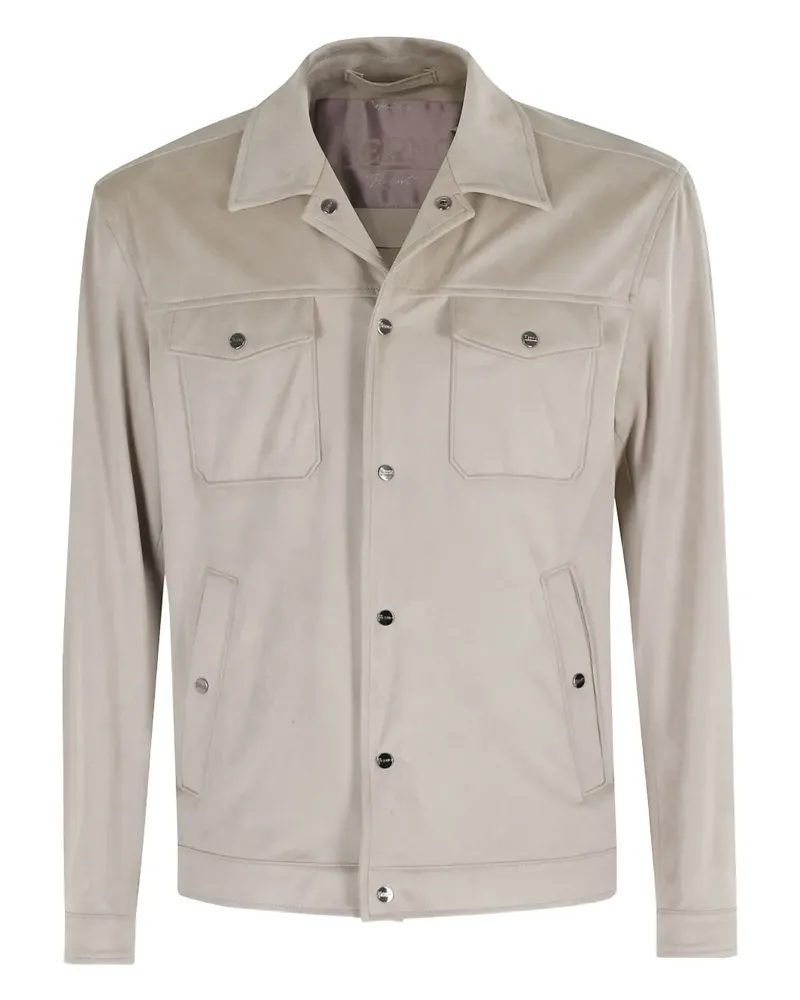 Herno Hemdjacke mit aufgesetzten Taschen - Nude Nude