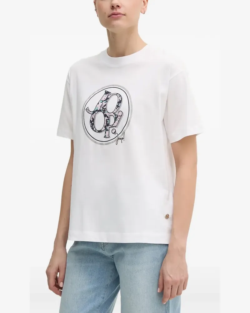 JOOP! Tashi logo-print cotton T-shirt - Weiß Weiß