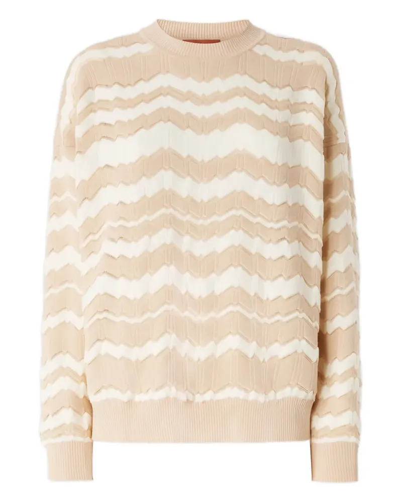 Missoni Pullover mit Zickzackmuster - Nude Nude