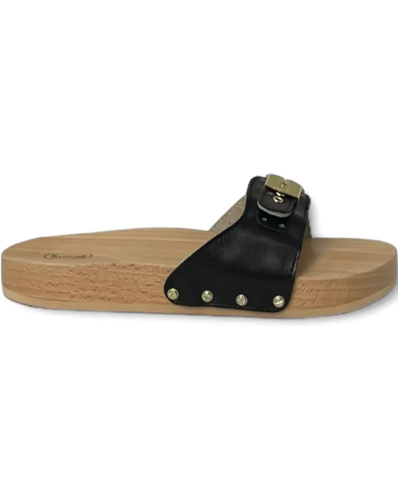 Scholl Pescura Sandalen mit Nieten - Schwarz Schwarz