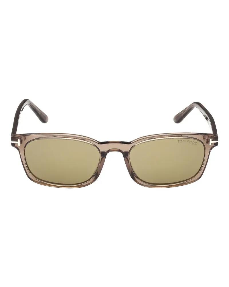 Tom Ford rectangle FT1300 sunglasses - Braun Braun