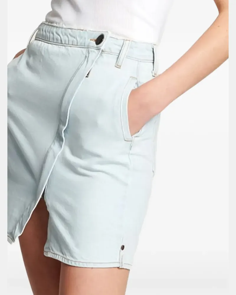 One Teaspoon Society mini skirt - Blau Blau