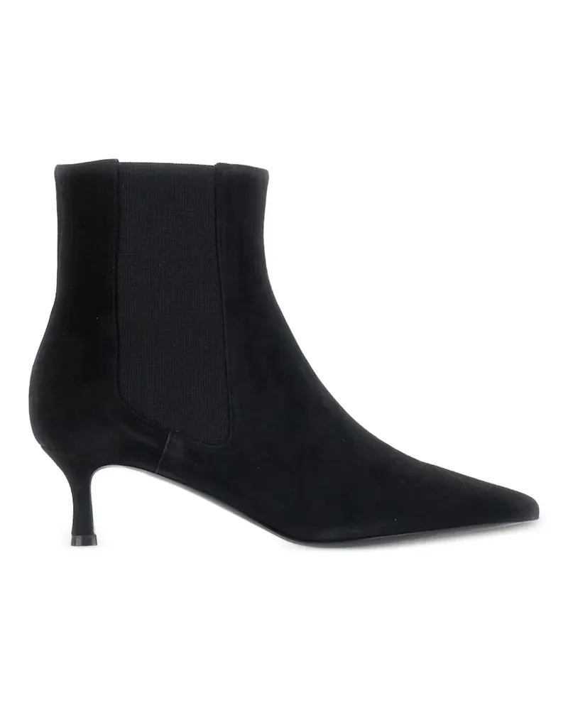 Pollini pointed-toe ankle boots - Schwarz Schwarz