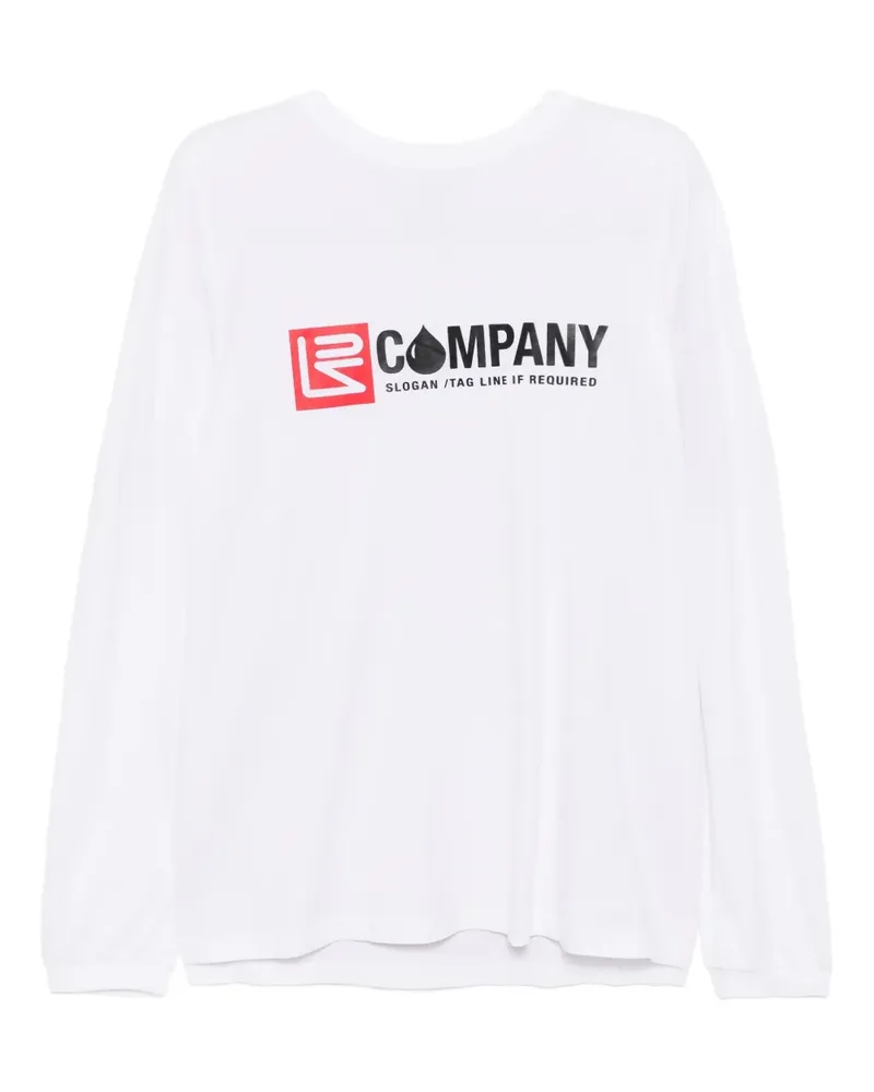 VETEMENTS T-Shirt mit Print - Weiß Weiß