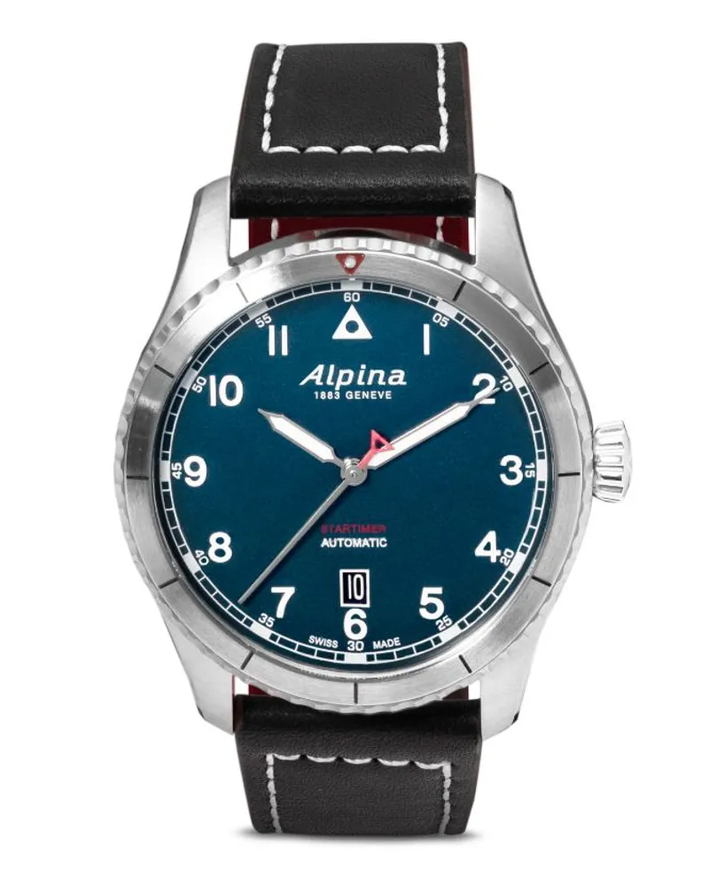 Alpina Watches Startimer Pilot Automatic 41mm - Blau Blau