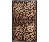 Badematte mit Leoparden-Print