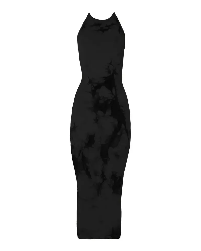 Wolford Ink Fatal tie-dye midi dress - Schwarz Schwarz