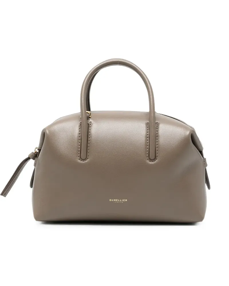 DeMELLIER The Small Stockholm leather top handle bag - Nude Nude
