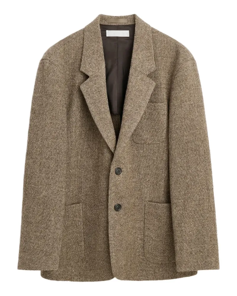 Our Legacy Embrace Sakko mit Knopfverschluss - Braun Braun