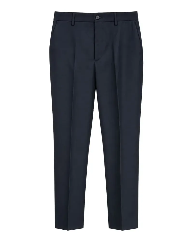 Etro Tapered-Hose mit Logo-Stickerei - Blau Blau