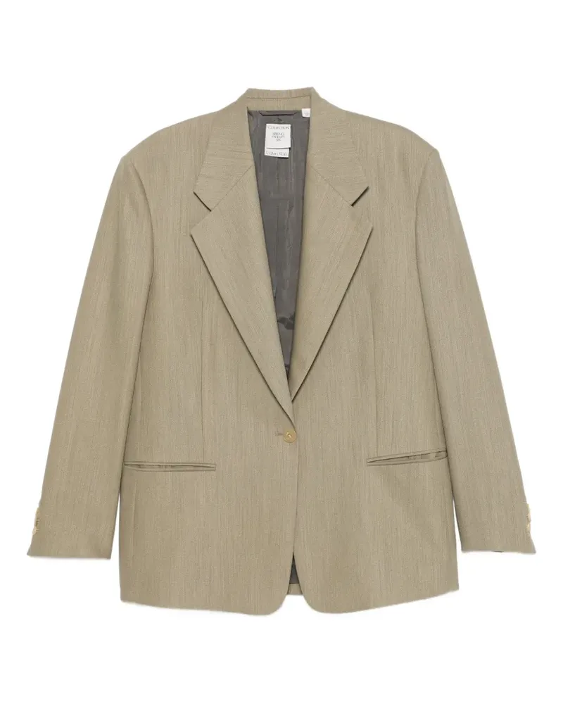 Calvin Klein Avery single-breasted blazer - Grün Grün