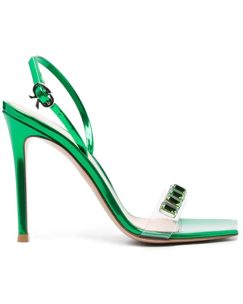 Gianvito Rossi Ribbon Candy Sandalen 105mm - Grün Grün