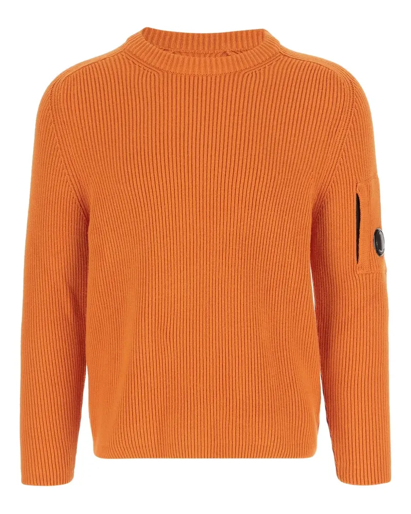 C.P. Company Gerippter Pullover - Orange Orange