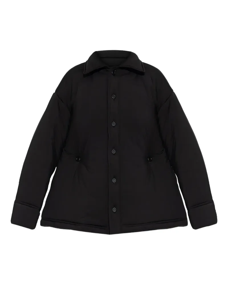 Issey Miyake Pumped-T button-fastening jacket - Schwarz Schwarz