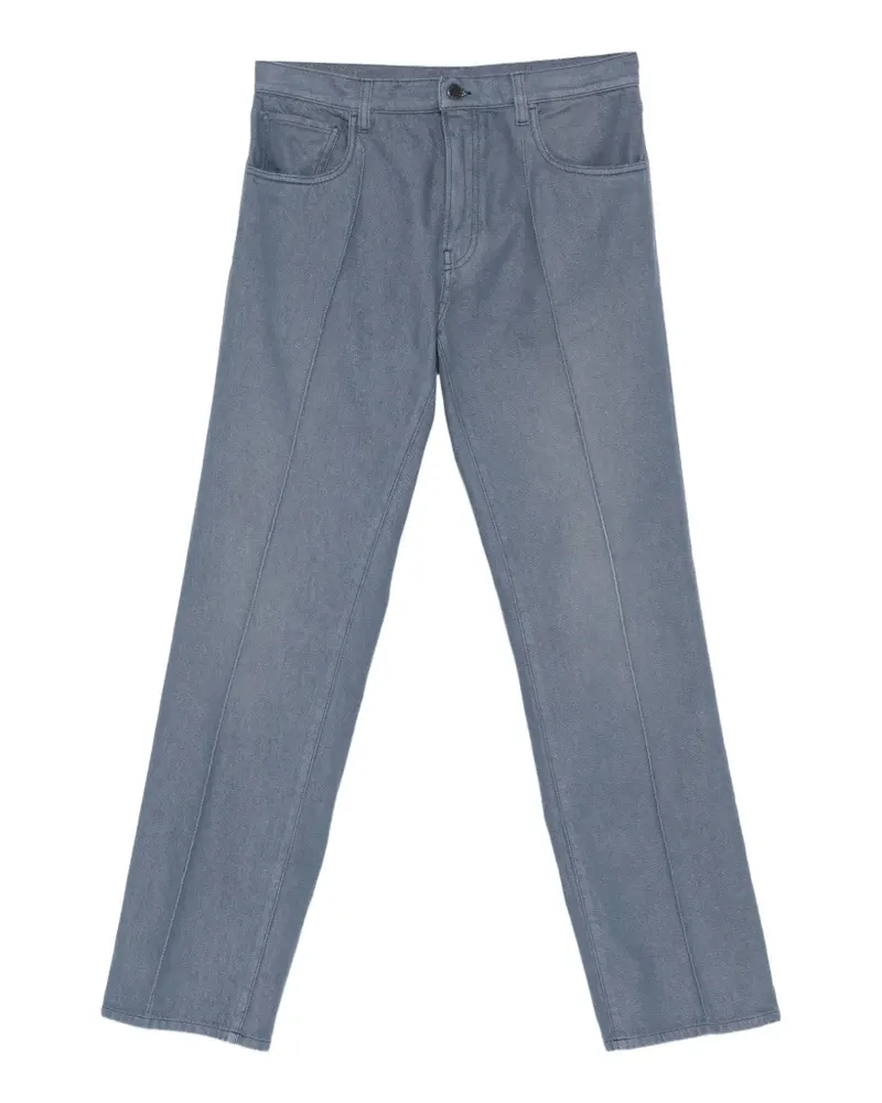 Prada buttoned straight-leg jeans - Blau Blau