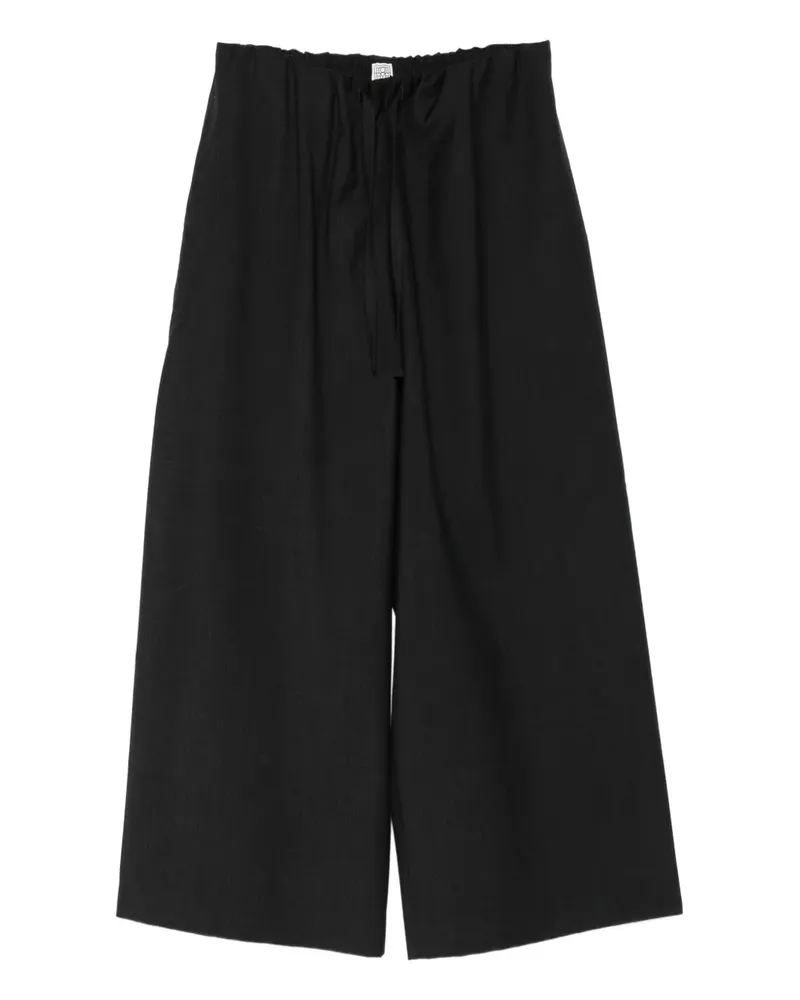 Totême drawstring-waist trousers - Grau Grau