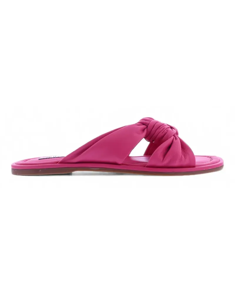 Inuovo knot-detail leather sandals - Rosa Rosa