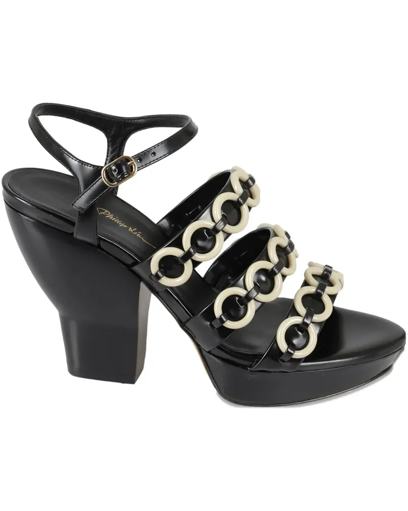 3.1 phillip lim Salma Plateau-Sandalen - Schwarz Schwarz