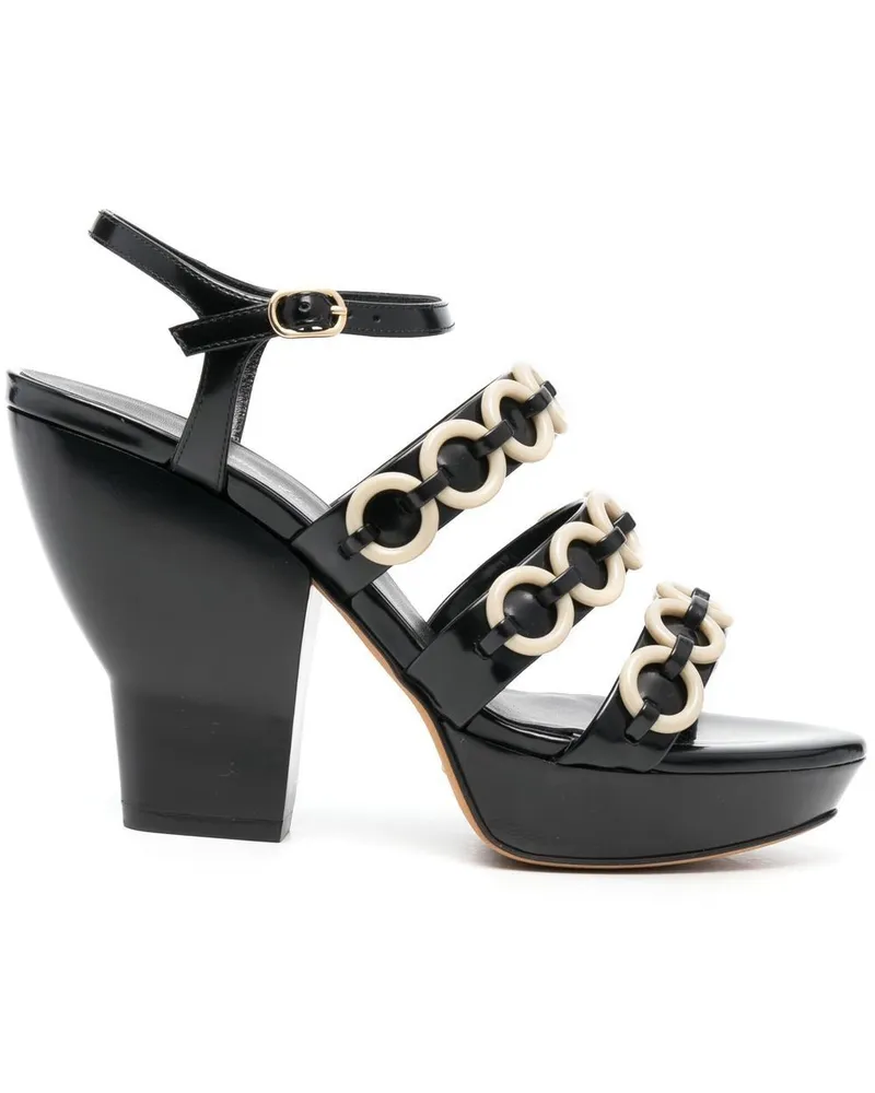 3.1 phillip lim Salma Plateau-Sandalen Schwarz