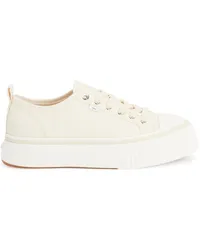 AMI Paris Sneakers aus Canvas Nude