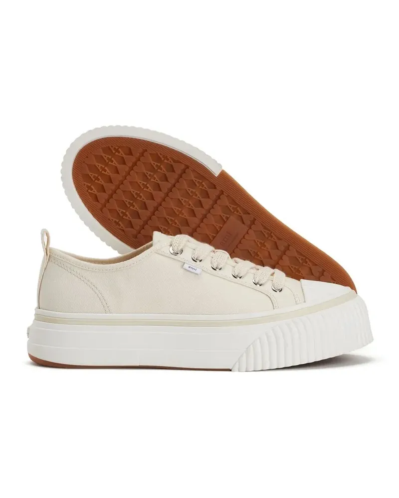 AMI Paris Sneakers aus Canvas - Nude Nude