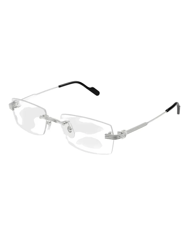 Cartier rimless glasses - Silber Silber