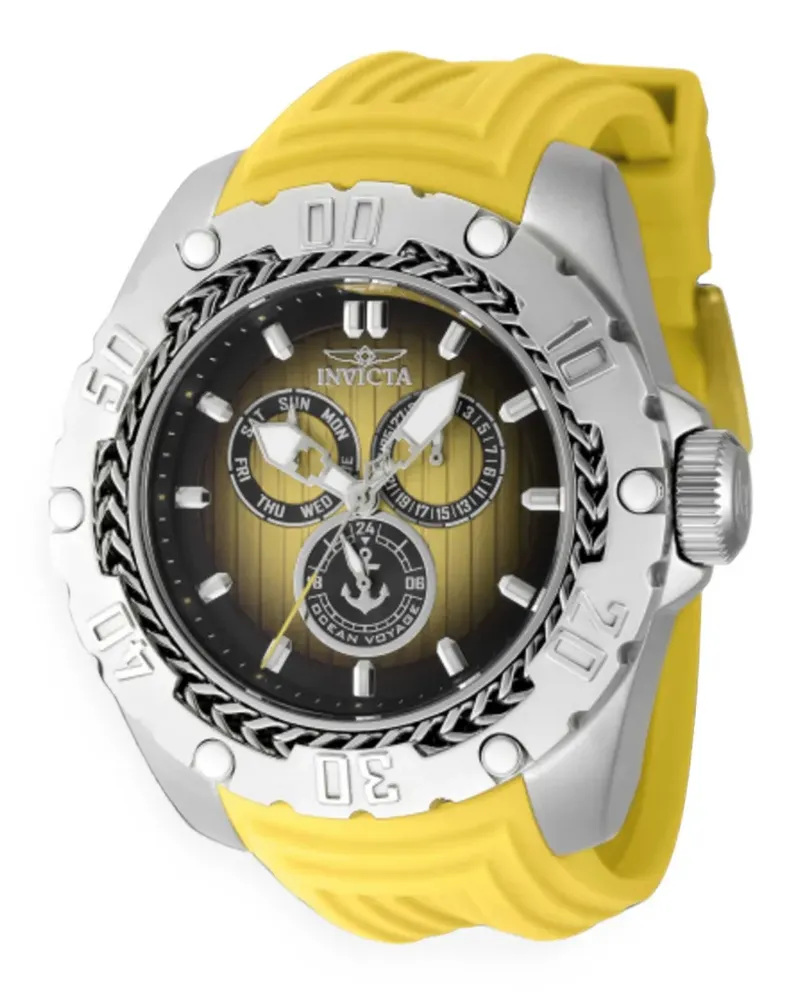 Invicta Ocean Voyage 51mm watch - Gelb Gelb