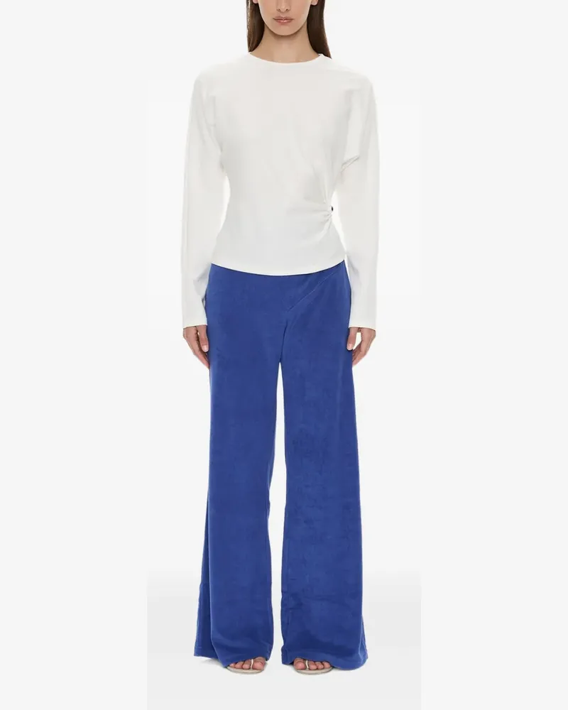 Christopher Esber Looped Back Orbit long trousers - Blau Blau