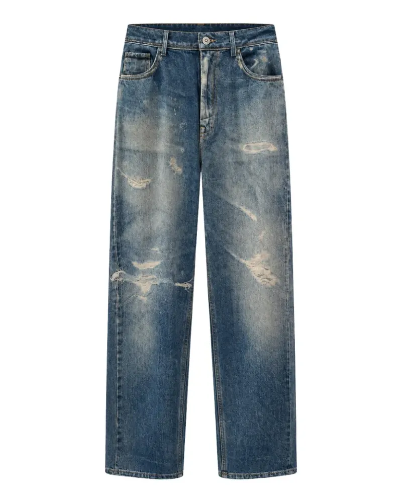 Jucca distressed faded jeans - Blau Blau