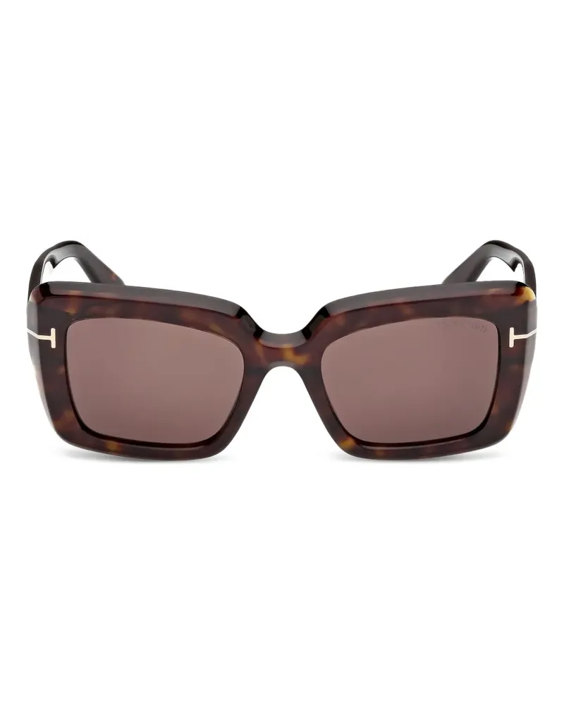 Tom Ford Eckige Brille - Braun Braun