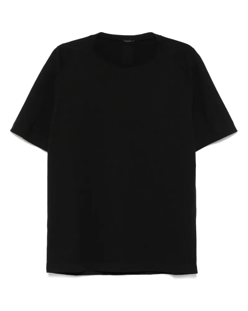 TRANSIT T-Shirt aus Jersey - Schwarz Schwarz
