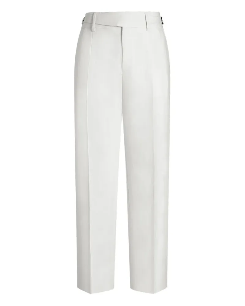 Dolce & Gabbana Hose aus Leinen - Weiß Weiß