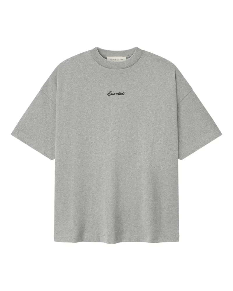 Fear of God T-Shirt mit Logo-Detail - Grau Grau